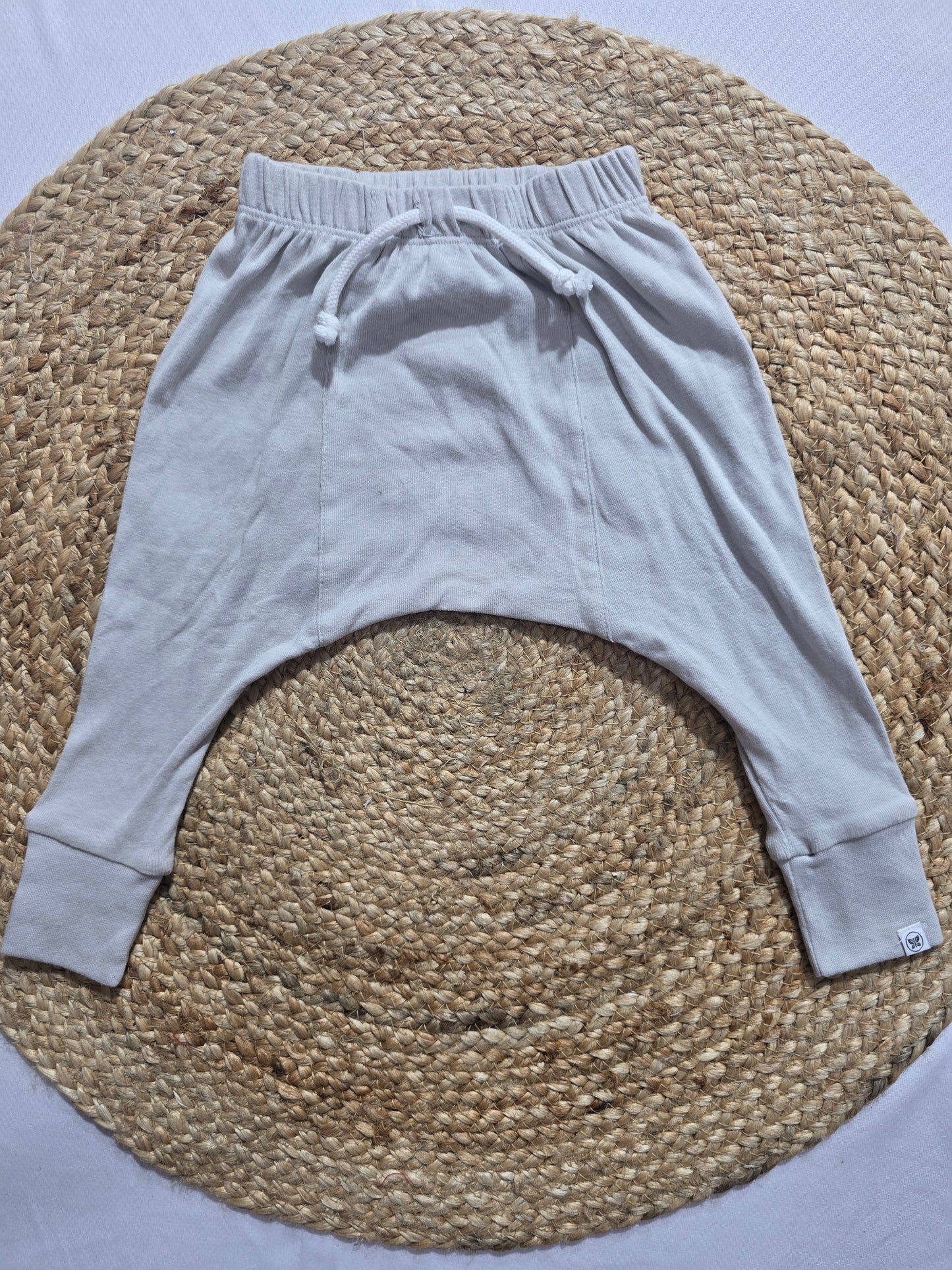 Baby's diaper pants - grey light
