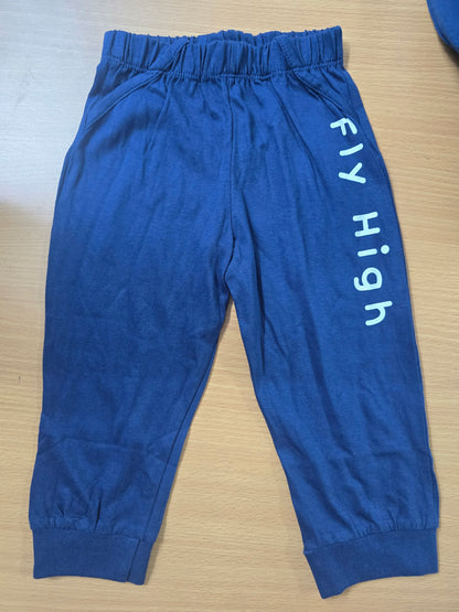 Baby's pants - navy fly