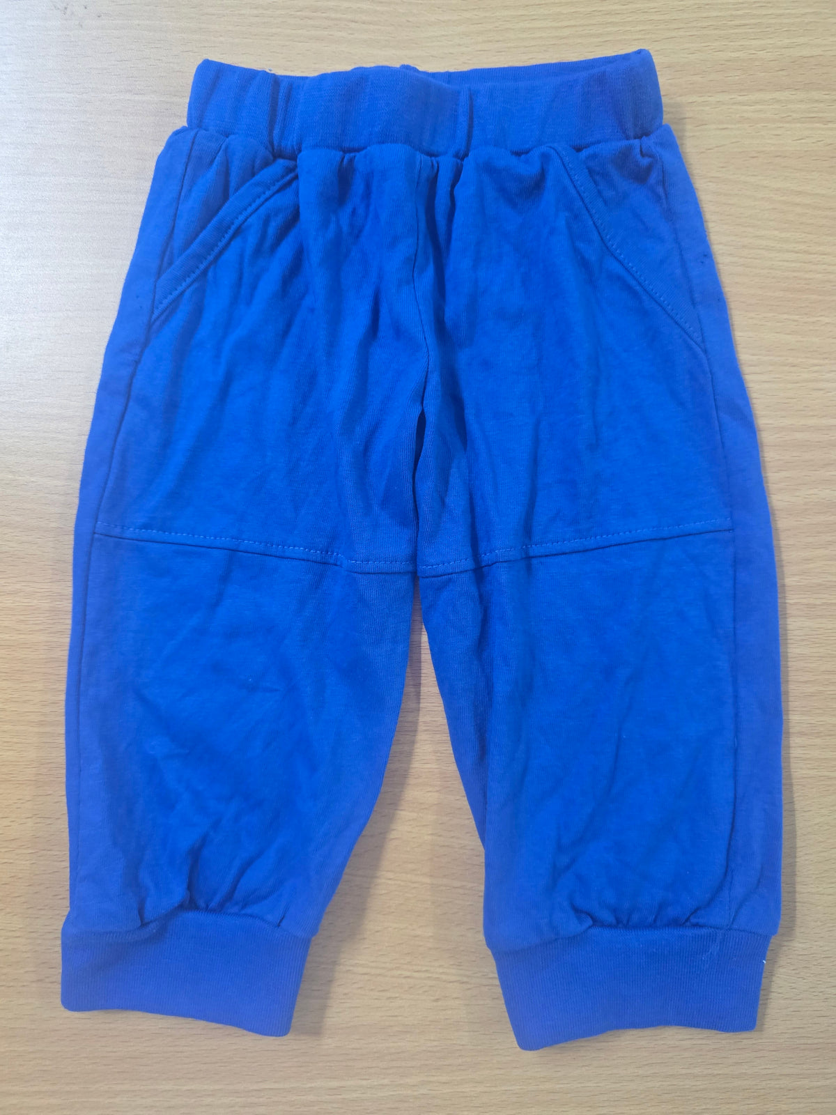 Baby's pants - cut royal blue