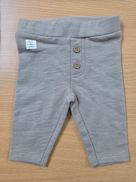 Baby's loop knit pants - dark beige
