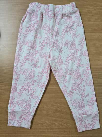Baby's pants - clash pink