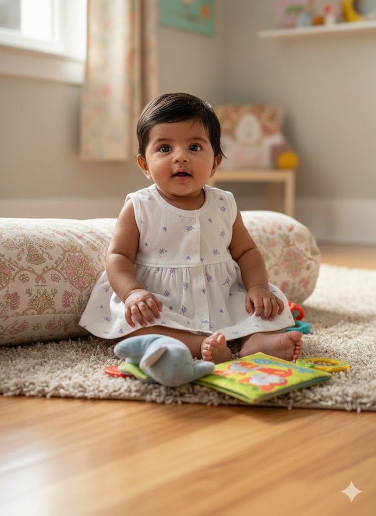 Baby's full open top