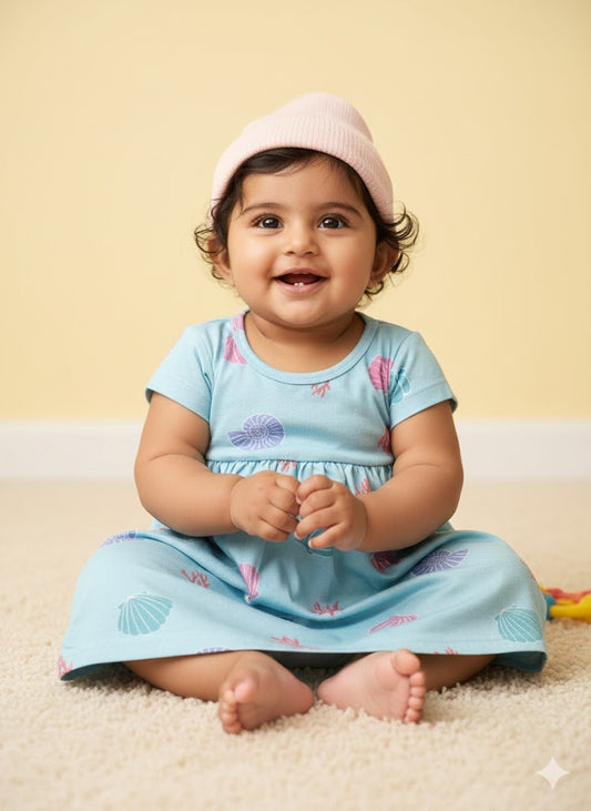 Baby's frock - shell