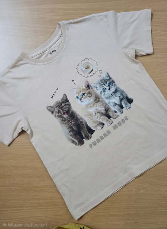 Girl's t-shirt - cats