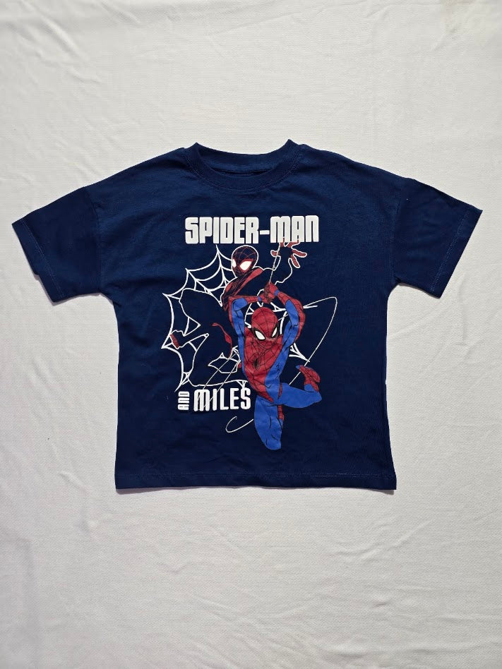 Boy's t-shirt - Blue spidy