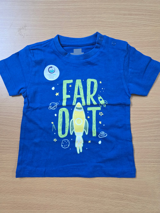 Baby's t-shirt - royal blue oat