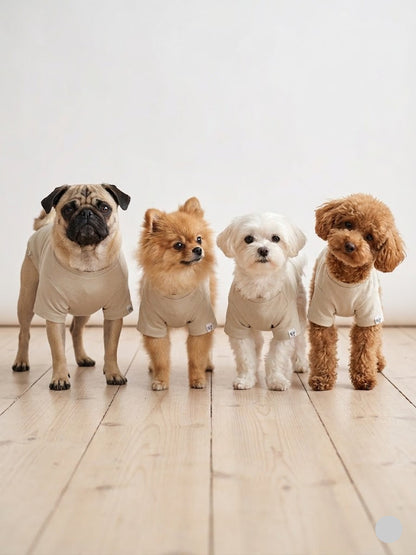 t-shirt for Dogs - beige
