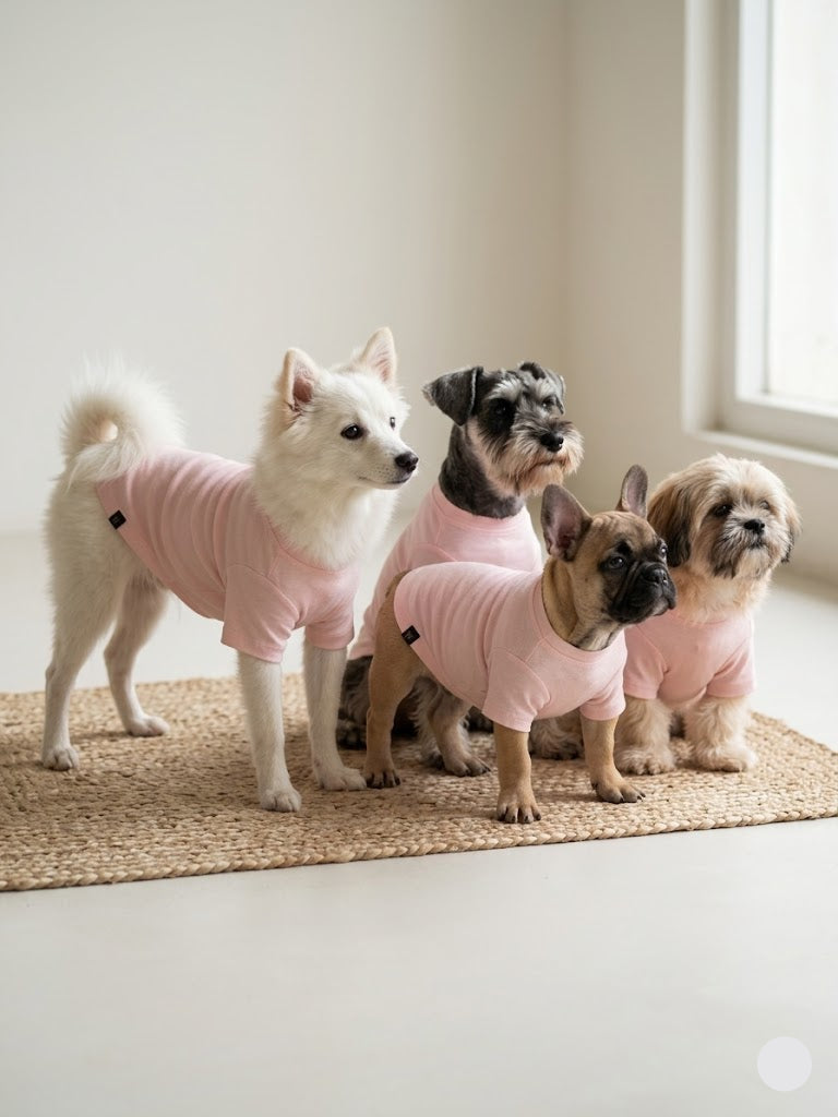 t-shirt for Dogs - l.pink