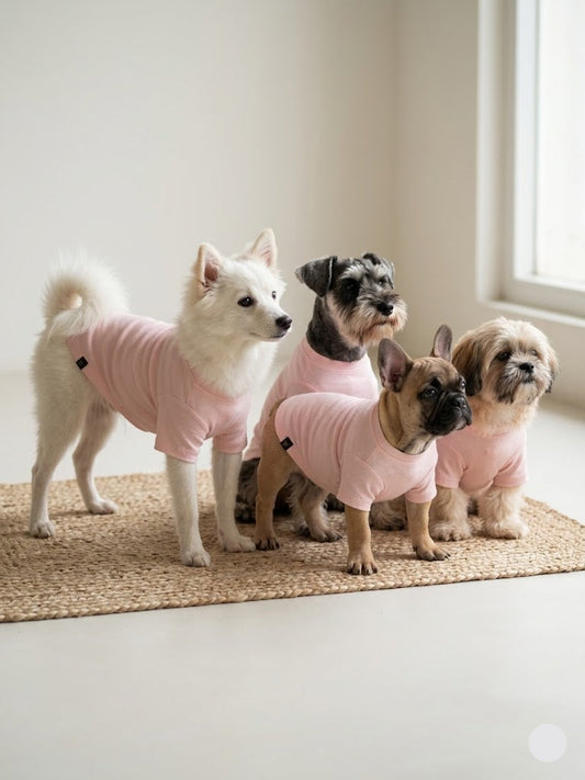 t-shirt for Dogs - l.pink