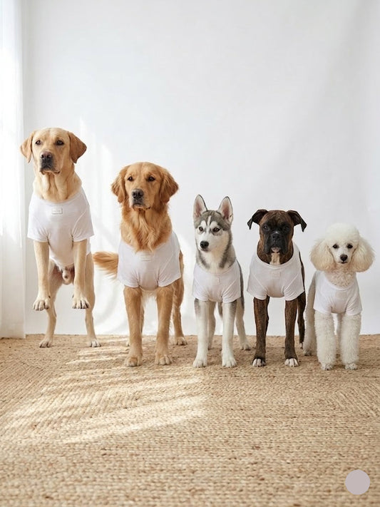 t-shirt for Dogs - white