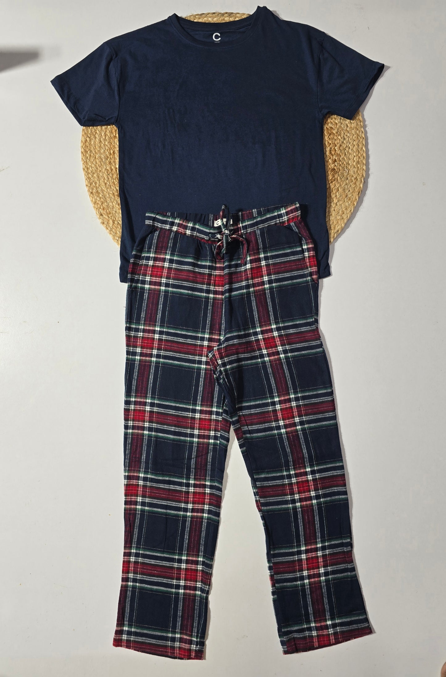 boy's pant set - navy