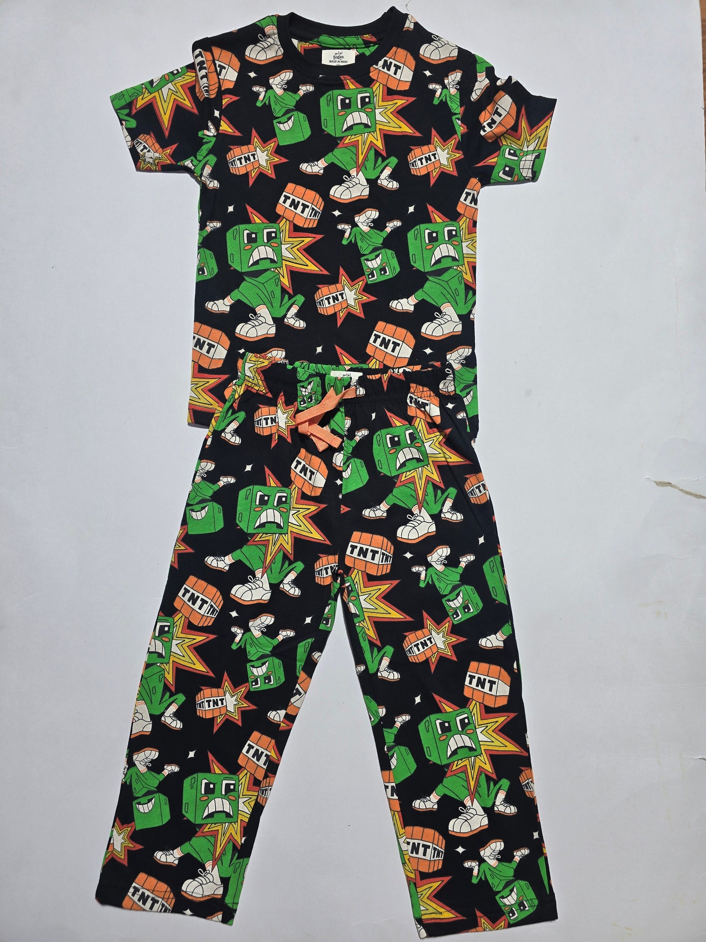 Unisex pant co-ord set - cars