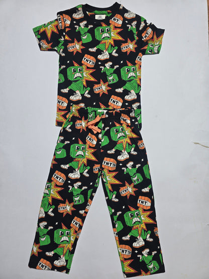 Unisex pant co-ord set - cars