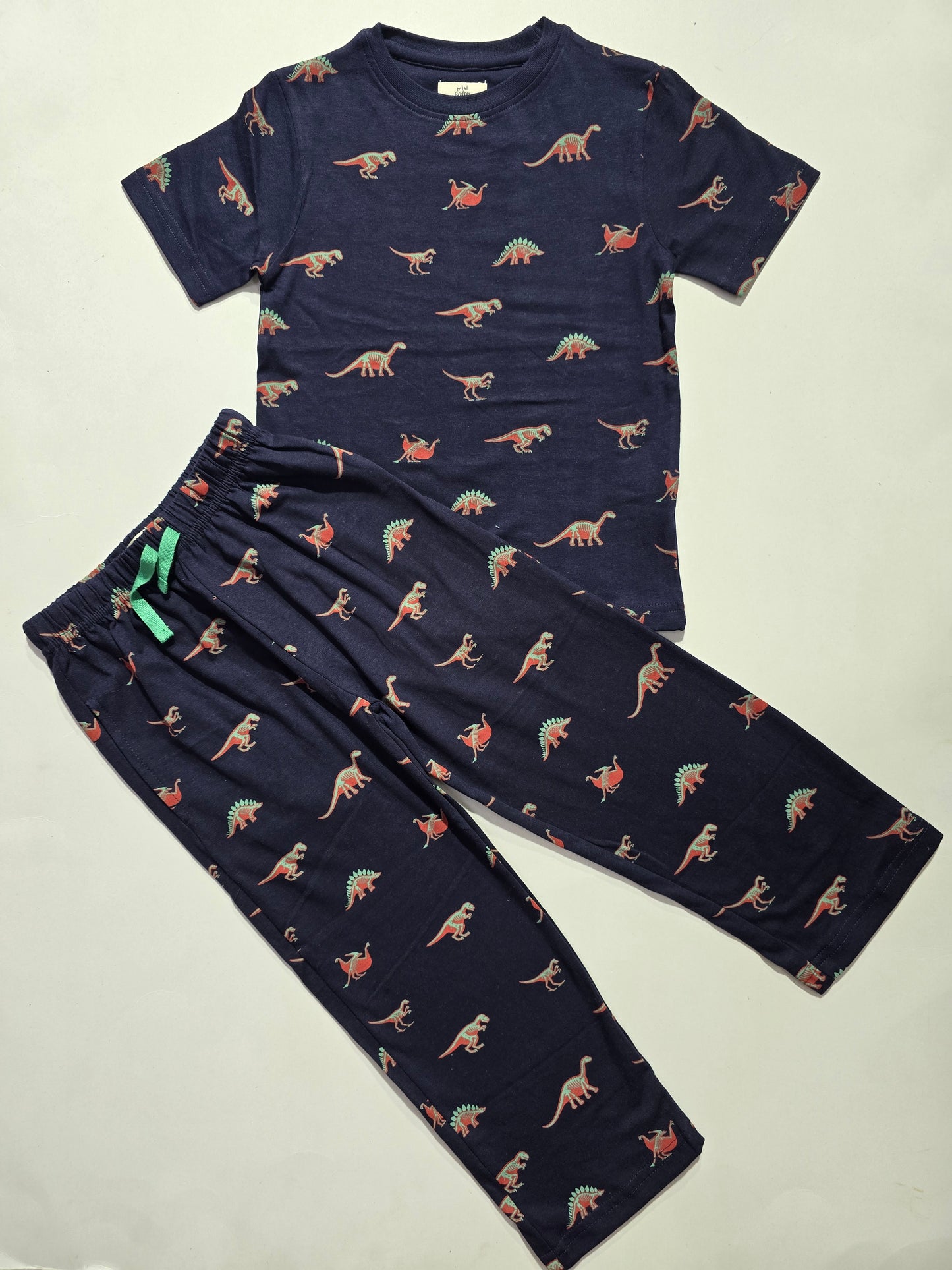 Unisex pant co-ord set - navy dino