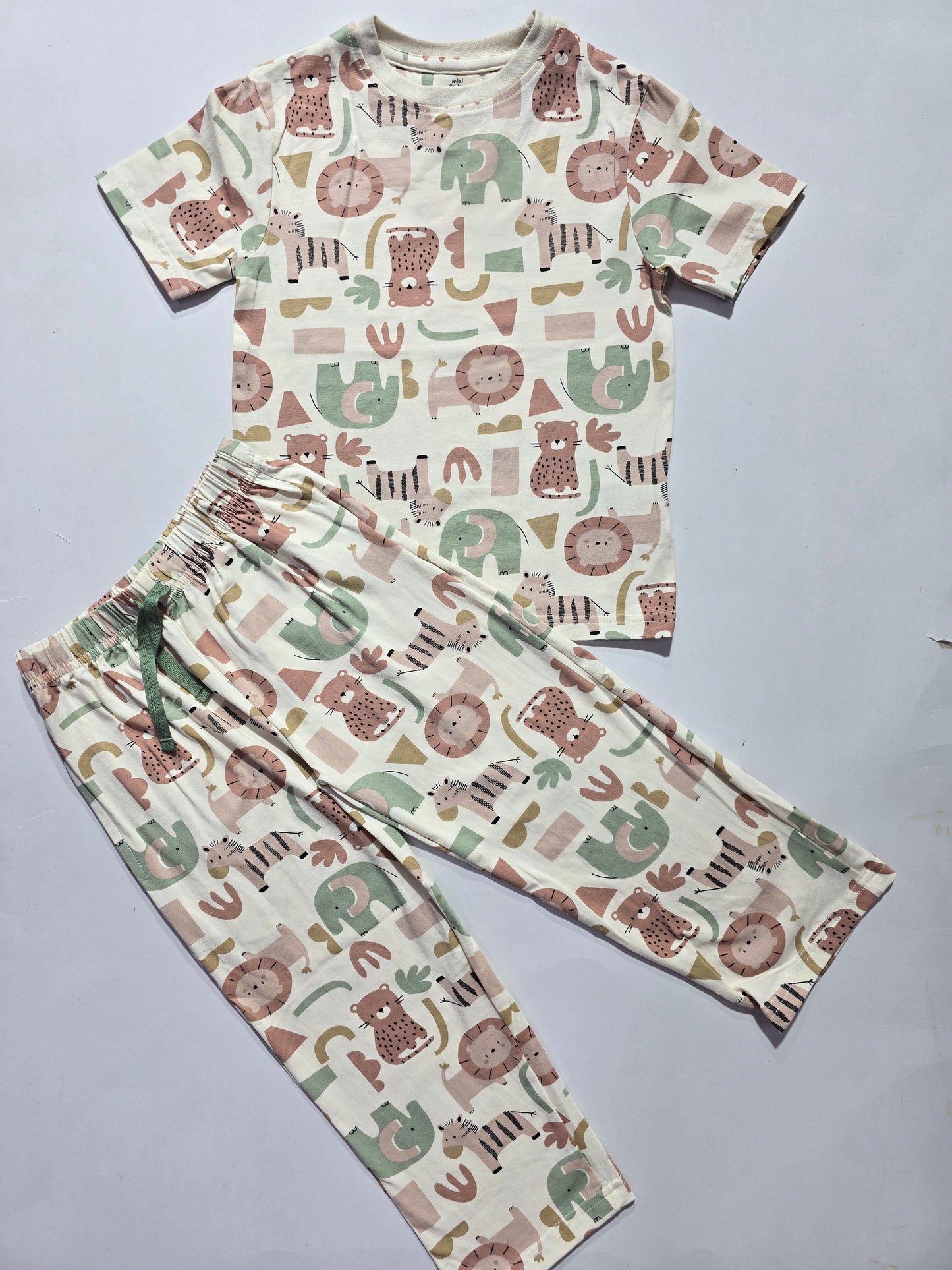 Unisex pant co-ord set - animals