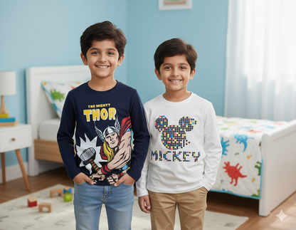 Boy's t-shirt (2 pcs combo)