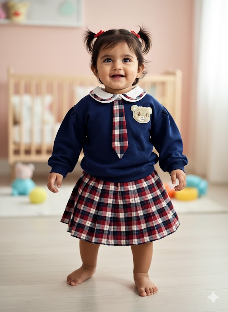 Baby's skirt set