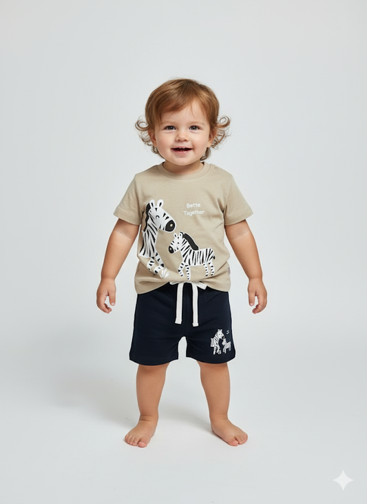 Baby's shorts set