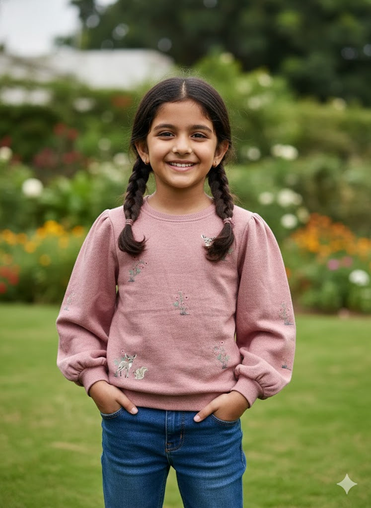 Girl's t-shirt winter special