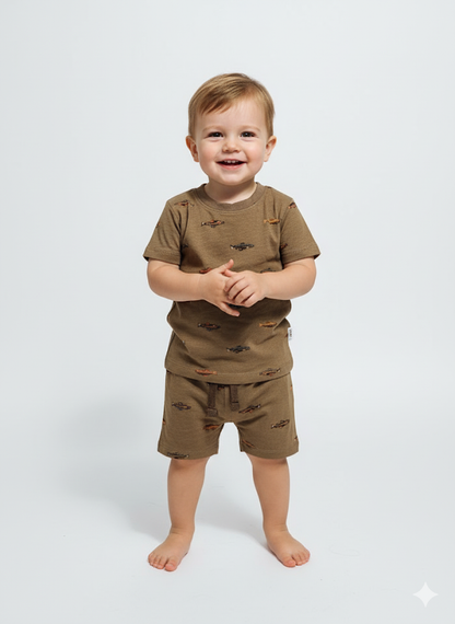 Baby's shorts set