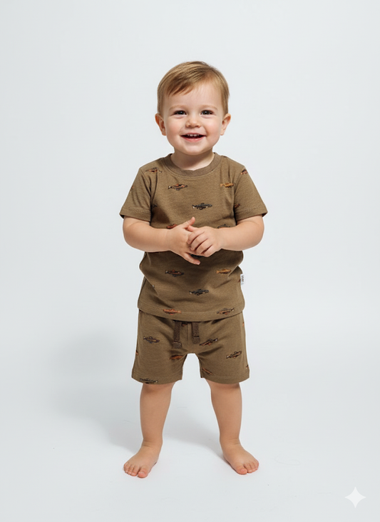 Baby's shorts set