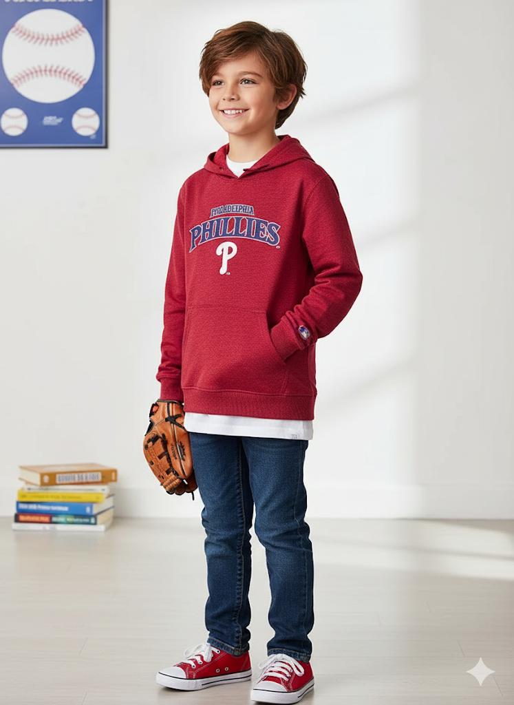 Boy's loop knit hoody