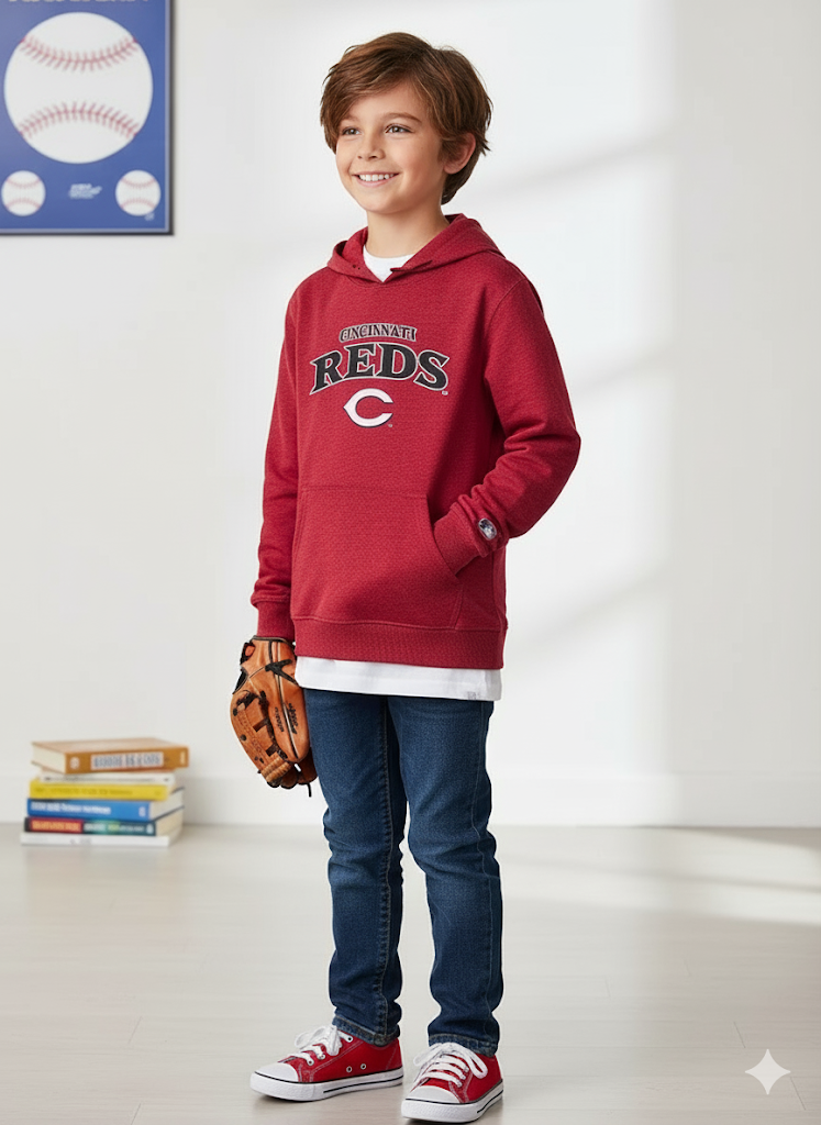 Boy's loop knit hoody