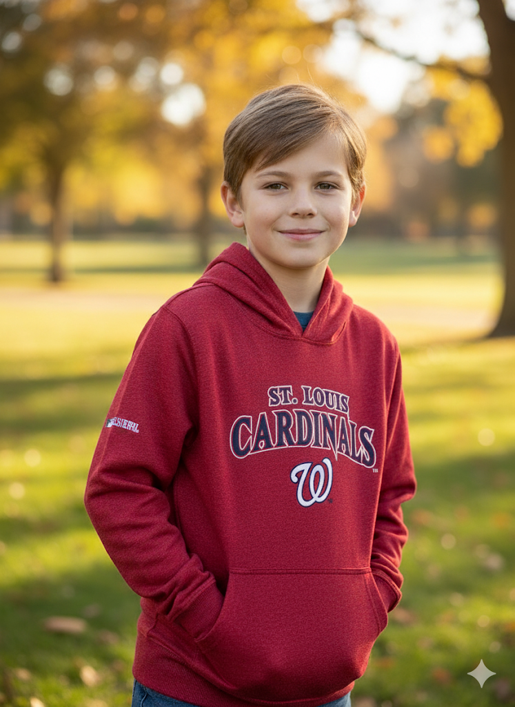 Boy's loop knit hoody