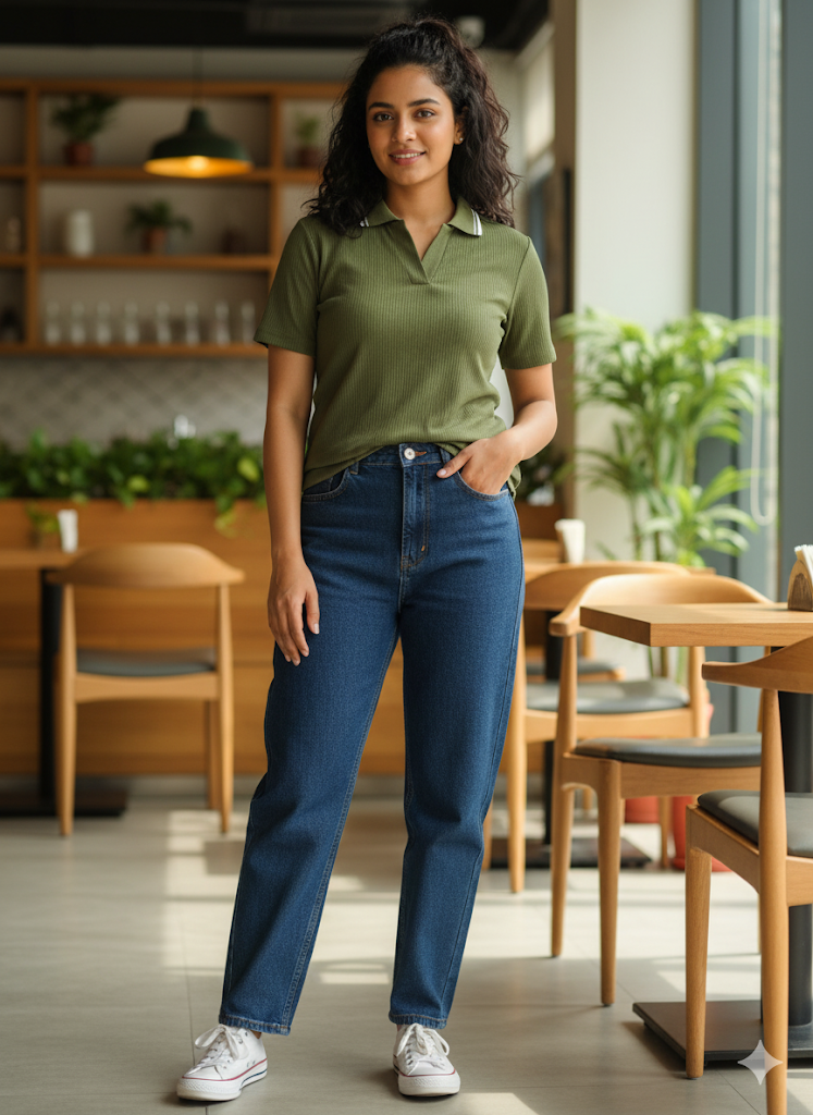 Women's polo t-shirt