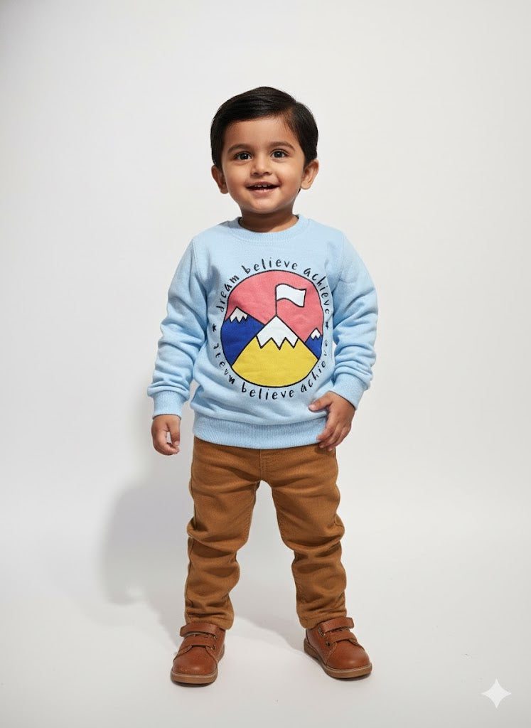 Baby's loop knit t-shirt