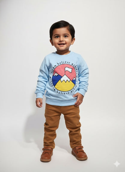 Baby's loop knit t-shirt