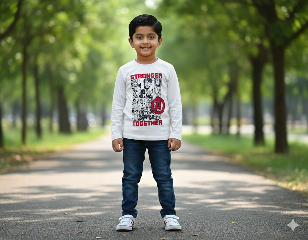 Boy's t-shirt (2 pcs combo)