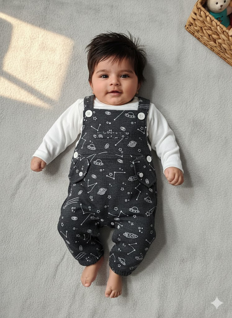 Baby's dungaree set