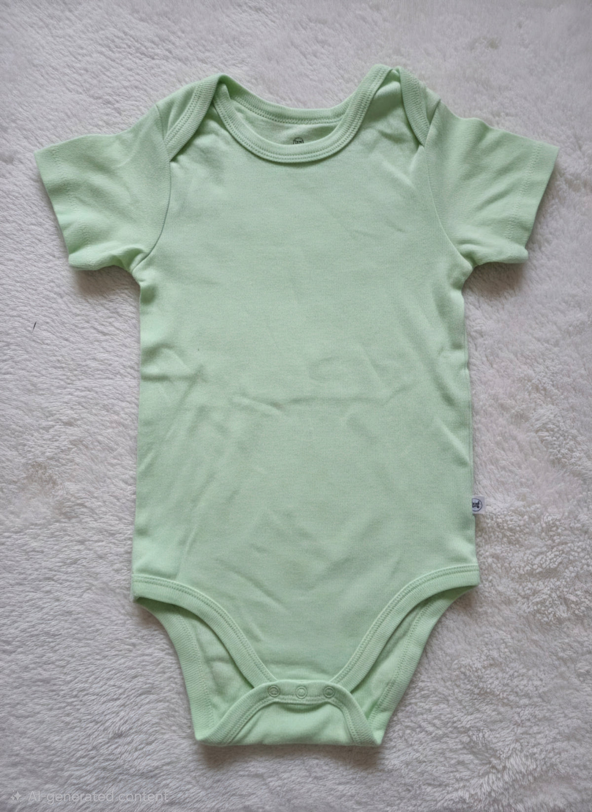 Baby's rompers - mint green