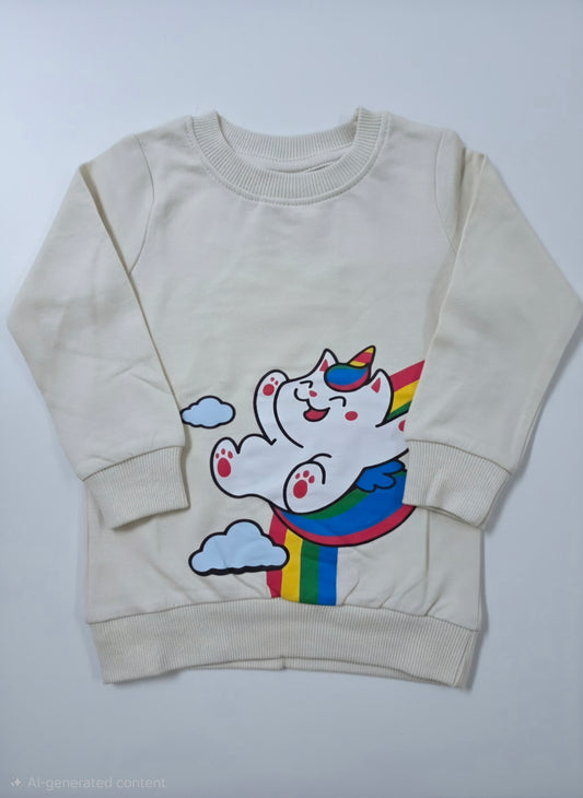 Baby's loop knit t-shirt - unicat