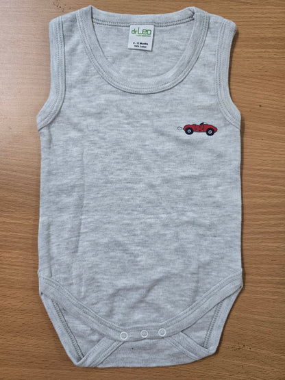Baby's rompers - grey
