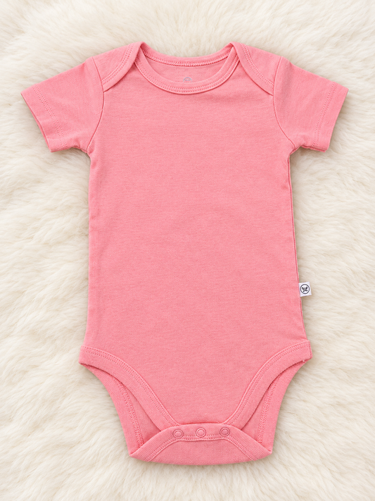Baby's rompers - coral
