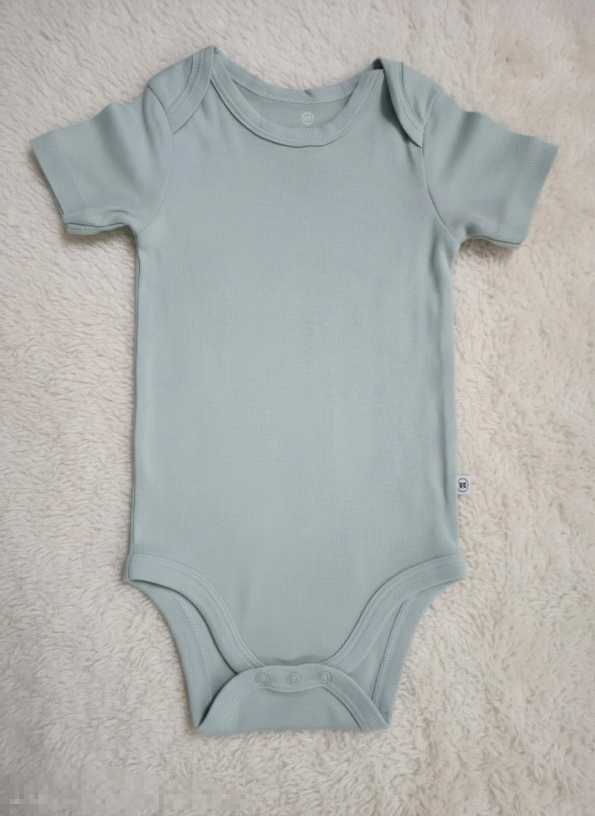Baby's rompers - l.sage green
