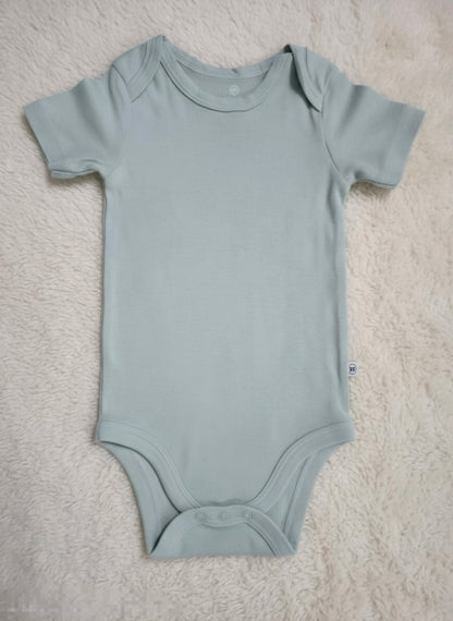 Baby's rompers - l.sage green