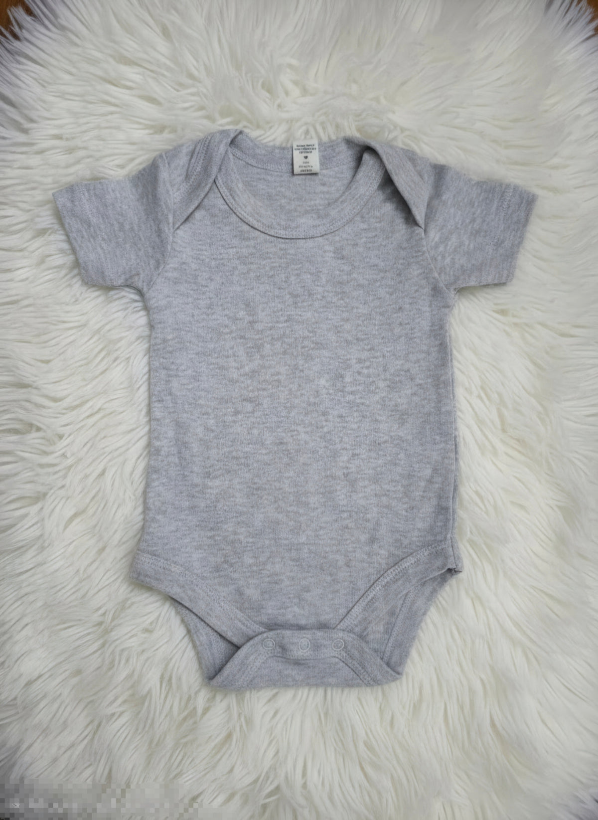 Baby's rompers - l.grey