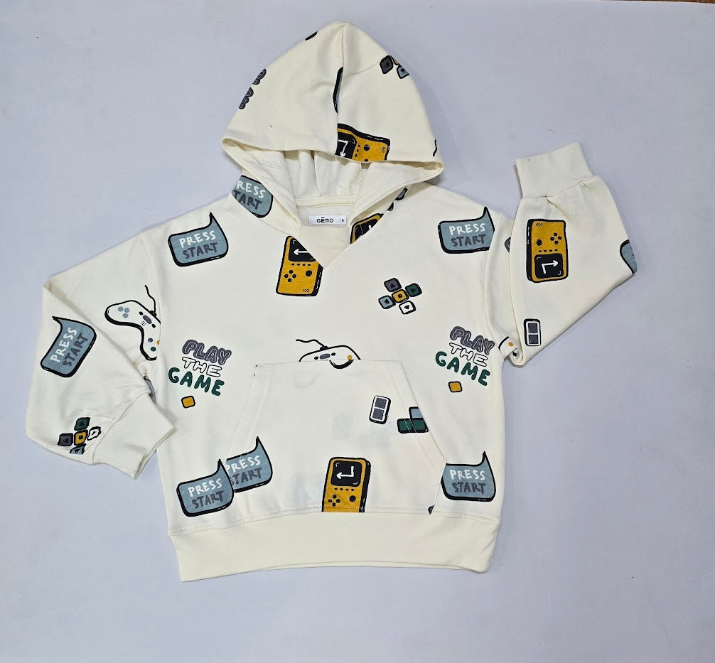 Boy's loop knit hoody