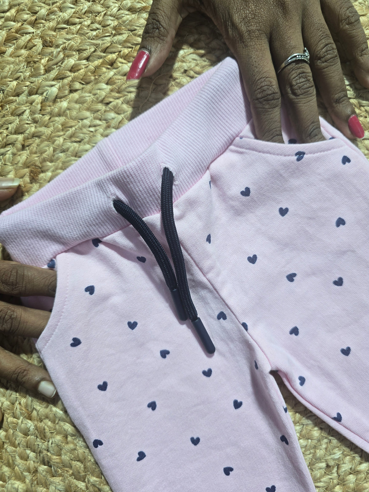 Baby's co-ord Pant Set – pink be happy