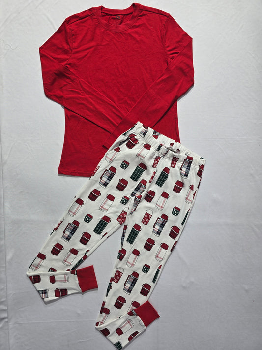 Women's pant set - xmas bottle(PlainFain)