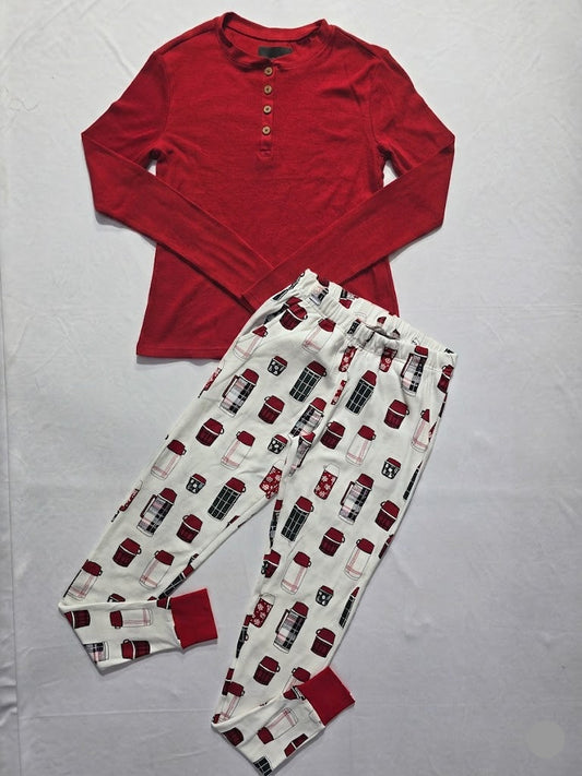 Women's pant set - waffle bottle