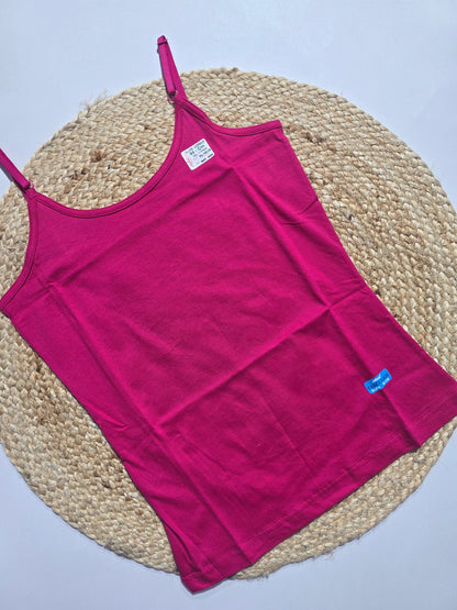Women's slips - dark pink