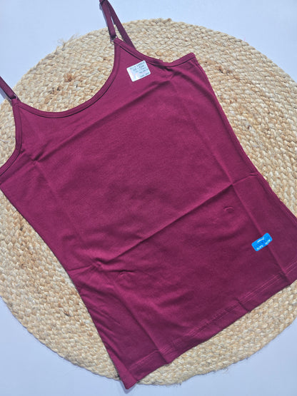 Women's slips - maroon